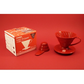 Hario Dripper V60-02 Plastic Red