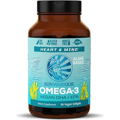 Sunwarrior Vegan Omega 3 DHA + EPA 60 kapsúl
