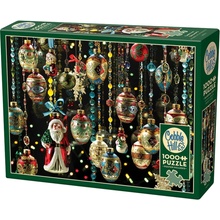 Cobble Hill Christmas ornaments 1000 dielov