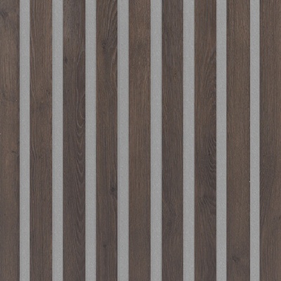 Archo - Akustický panel Design line CPL Dub kubánský na šedém filcu 2600 x 400 x 21 mm