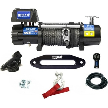 HUSARWINCH Naviják Husar Winch BST 13000, 12V, Syntetické lano