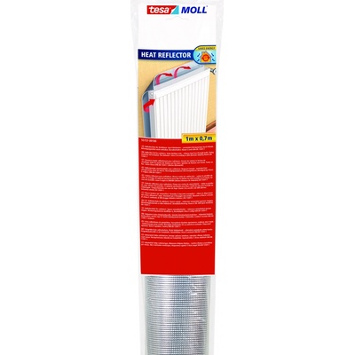 tesamoll® Odrazová fólie za radiátor Barva: stříbrná, Rozměr: 1m x 700mm