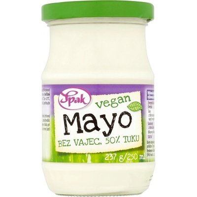 Spak Majonéza 50% Vegan 250 ml – Zbozi.Blesk.cz