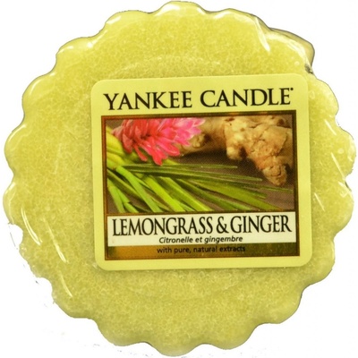 Yankee candle vonný vosk do aroma lampy lemongrass and ginger 22 g
