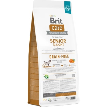 Brit Care Grain-free Senior & Light Salmon 12 kg