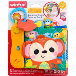 WinFun Музикална книжка с животни Sensory