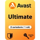 AVAST ULTIMATE 5 lic. 12 mes.