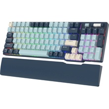 Royal Kludge RK96 RGB brown switch blue