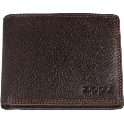 Zippo Мъжки портфейл Zippo - Bi-Fold, Brown 19/20, 3 CC, кафяв (2006028)