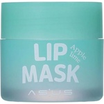 Asus Cosmetics Подхранваща маска за устни, ябълка и лайм, 20 g - ozone