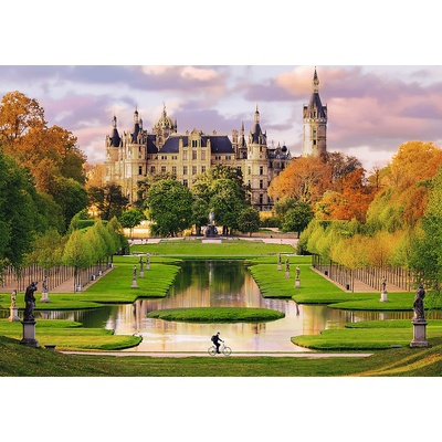 Trefl - Puzzle Premium Plus Photo Odyssey: Schwerin Castle, Germany - 1 000 piese