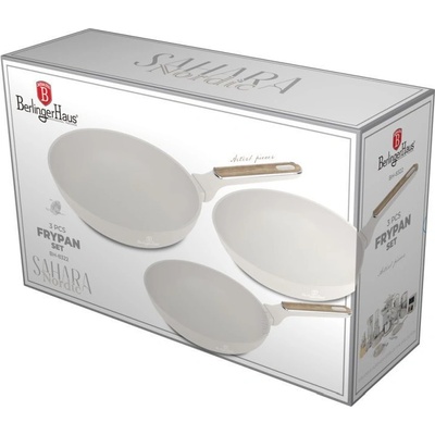 BERLINGERHAUS Sada pánví s titanovým povrchem 3 ks Sahara Nordic Collection BH-8322