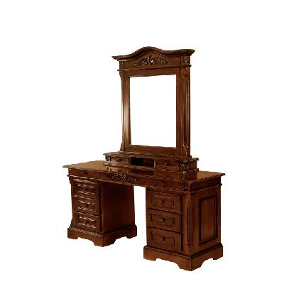 IBA Retro toaletka se zrcadlem Mery Odstín dřeva: Ořech