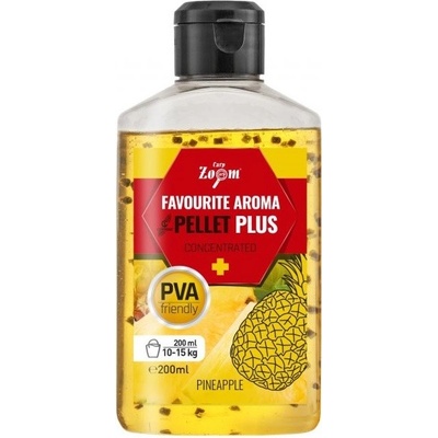 Carp Zoom Booster Favourite Aroma Liquid Pellet Plus Ananás 200 ml