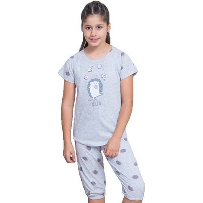 Dětské pyžamo 1F0581 šedé