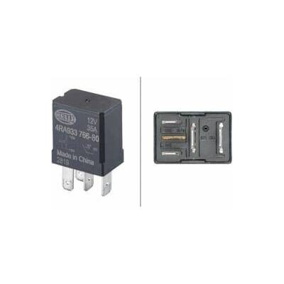 Relé 12V/35A 4 pólové