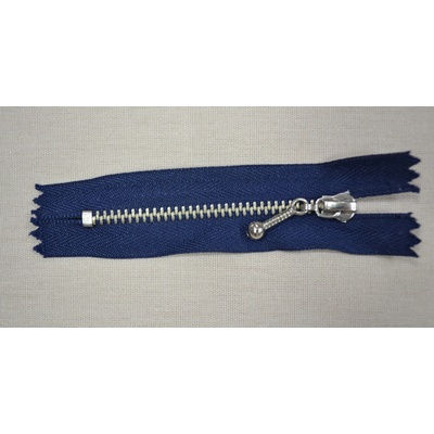 Zips kovový nedeliteľný 8cm