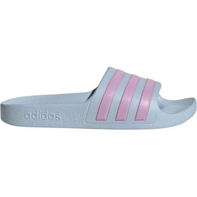 adidas Detské šľapky ADILETTE AQUA K svetlomodráružová