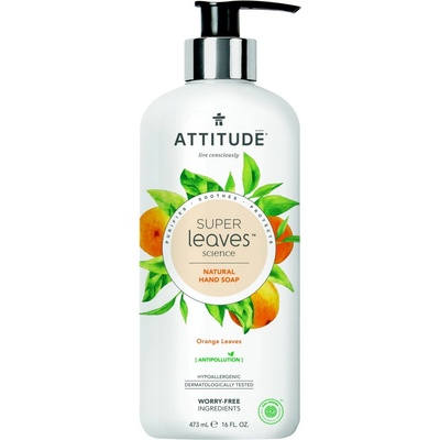 Attitude Super Leaves Pomerančové listy přírodní tekuté mýdlo s detoxikačním účinkem 473 ml