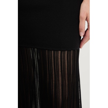 Michael Kors Рокля с голи рамене от вискоза (MS683HGBFD)