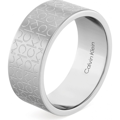 Calvin Klein Štýlový oceľový prsteň pre mužov Iconic 35000437