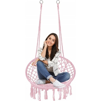 Springos Natali Zahradní houpačka 60 cm růžová