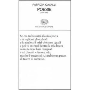 Poesie (1974-1992) | Patrizia Cavalli (1992)