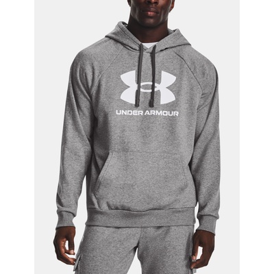 UA Rival Fleece Logo HD Sweatshirt Under Armour | Siv | МЪЖЕ | S