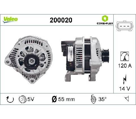 Generátor VALEO 200020