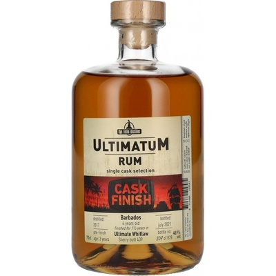 Ultimatum cask finish barbados 4y 48,9% 0,7 l (holá láhev)