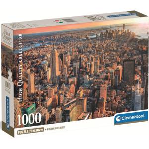 Clementoni Пъзел Clementoni от 1000 части - Ню Йорк (39944)