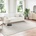 vidaXL Килими за помещение PALMERAS Крем 280 x 200 см Полиестер (42022575)
