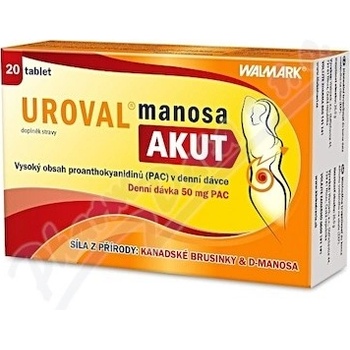 Walmark Uroval Manosa Akut 20 tablet