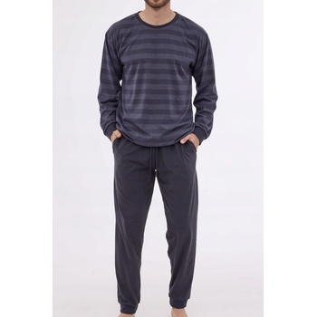 Cornette 117/280 Loose15 pánské pyžamo dlouhé tm.modré