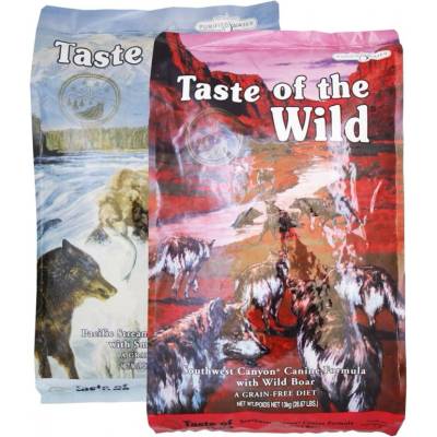 Taste of the Wild Pacific Stream & Southwest Canyon 2 x 12,2 kg