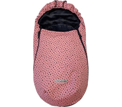 Pinkie Softshell Dots Pink-slabší