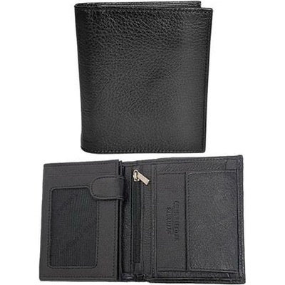 RB nakuplevne Pánská kožená peněženka Black Vertical černá