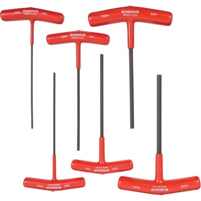 Bondhus Kľúč T 2-6 mm imbus 6-dielna sada HTX60M-6 15248