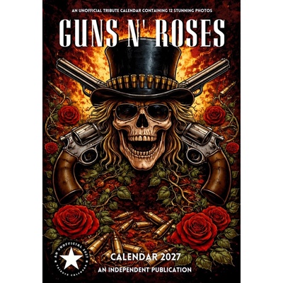 CurePink Nástěnný Guns N'Roses A3 29,7 x 42 cm [DRM 027] 2027