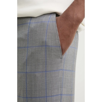 HUGO BOSS Панталон hugo в сиво с кройка по тялото 50531957 (50531957)