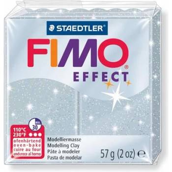 FIMO Глина, 57 g, горима, FIMO "Effect", сребърна слюда 8010-812 (8010-812)