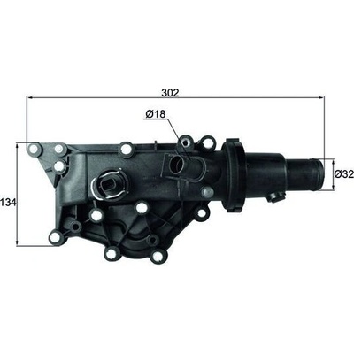 Termostat, chladivo MAHLE TH 59 89 – Zboží Mobilmania