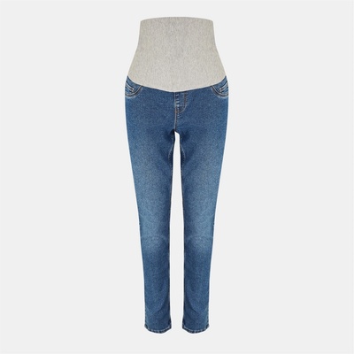 Mamalicious Дънки Mamalicious Women's Mom Jeans - Med Blue Denim
