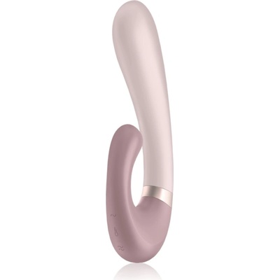 Satisfyer HEAT WAVE вибратор със стимулиране на клитора Mauve 19, 8 см