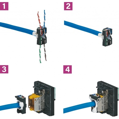 Legrand 76555 MOS-X RJ45 FTP CAT.5E, 2m