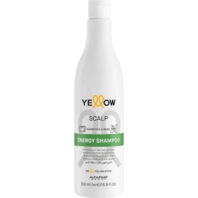 ALFAPARF Milano Yellow Scalp Укрепващ шампоан против косопад, 500 ml