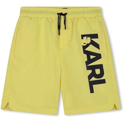 KARL LAGERFELD Детски плувни шорти Karl Lagerfeld в жълто (Z30023.102.108)
