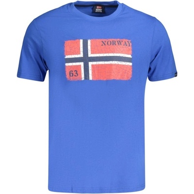 Norway 1963 Тениска с къс ръкав за мъже norway 1963, Размер xl, Цвят Синьо (866020_blbluett)