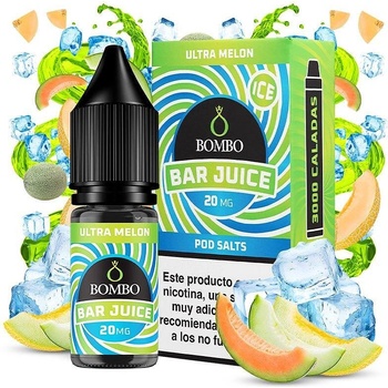 Bombo Bar Ultra Melon Ice Nic Salts 10ml 10mg