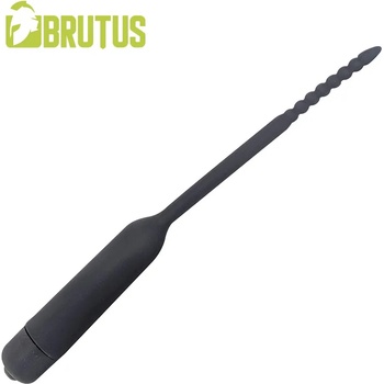 Image 1 of Brutus Trembler Silicone Vibrating Sound Black